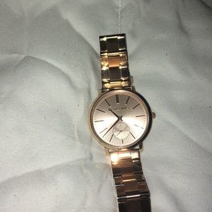 Rose Gold Micheal Kors Watch
